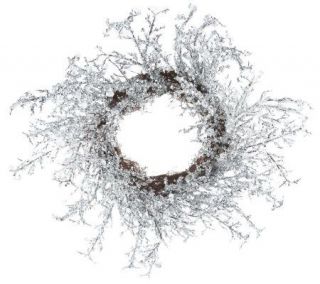 22 Ice Kissed Twig Wreath by Valerie —