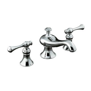Kohler Revival Widespread Lavatory Commercial Faucet With Traditional Lever Handles