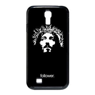 Christian Jesus Head FOLLOWER Unique SamSung Galaxy S4 I9500 Durable Hard Plastic Case Cover CustomDIY Cell Phones & Accessories