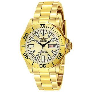 Invicta Men's 7047 Signature Collection Pro Diver Gold Tone Automatic Watch Invicta Watches