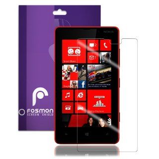 Fosmon Crystal Clear Screen Protector Shield for Nokia 820   1 Pack Cell Phones & Accessories