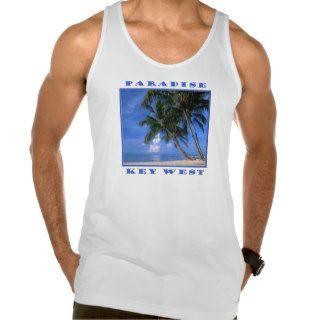 Tropical Mens Beach Paradise Key West. Tanktops