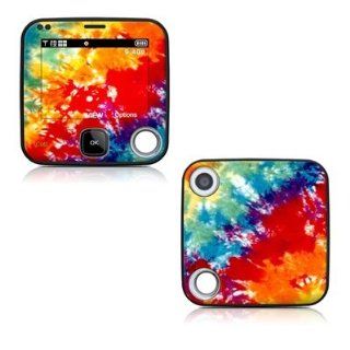 Tie Dyed Design Decal Skin Sticker for the Nokia Twist 7705 Cell Phone Electronics