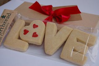 love shortbread biscuits by shortbread gift company