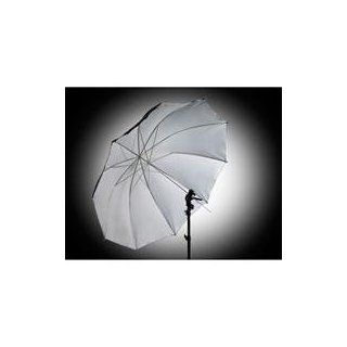 Interfit Photographic INT289 60 Inch Satin Umbrella with Removable Black Cover for Lighting   White  Large Umbrella Photography  Camera & Photo
