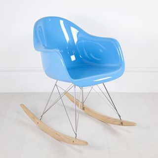 eames style rar rocker chair by out there interiors