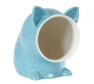 Paula Deen Speckled Ceramic Salt Pig —