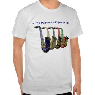 Group Saxophone T Shirt