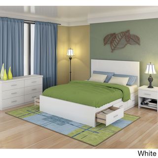Sonax 6Q 0X1 LWB 4 Piece Queen Storage Bed Set Sonax Bedroom Sets