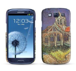 Samsung Galaxy S3 Case The Church at Auvers, Vincent Van Gogh, 1890 Cell Phone Cover Cell Phones & Accessories
