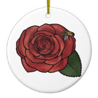 Alabama Camellia Christmas Ornament