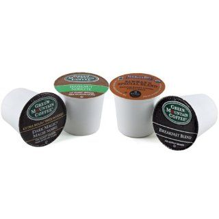 Green Mountain Variety Pack Keurig K cups   72 Count Newman's Extra Bold, Dark Magic, Breakfast Blend, & Hazelnut Kitchen & Dining