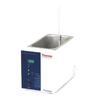 Thermo Scientific ELED 2833 Precision Model 282 General Purpose Water Bath with Digital Control and Digital Display, 5.5L Capacity, 120V/60Hz, 99.9 Degree C Science Lab Water Baths