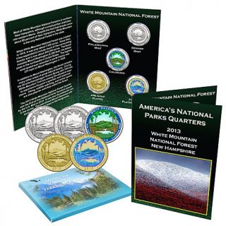 2013 White Mountain National Park 5 piece Quarter Set