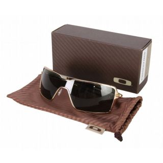 Oakley Probation Sunglasses Polished Gold/Dark Grey Lens