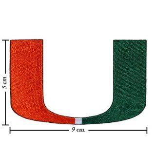 Miami Hurricanes Logo Embroidered Iron on Patches