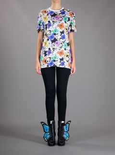 Adidas Originals By Jeremy Scott Bear Print T shirt