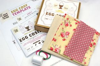 make your own egg cosy kit by love me sew