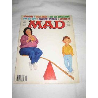 Mad # 287 June 1989 Roseanne Female Bodybuilders Future Supreme Court Decisions EC Publications Books