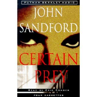 Certain Prey John Sandford 9780399145209 Books