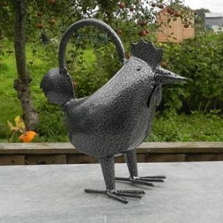 hen watering can by country garden gifts