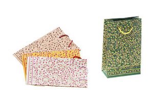 mini embellished gift bags by paper haveli