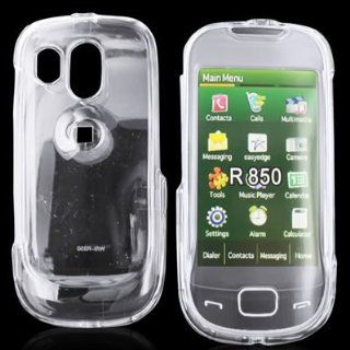 Crystal Hard Clear Transparent Cover Case for Samsung Caliber R850 + Belt Clip [WCS303] Cell Phones & Accessories