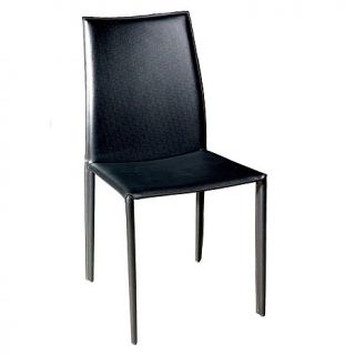 Rockford Bonded Leather Dining Chairs   Set of 2
