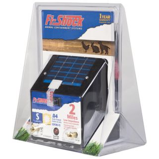 Fi-Shock Solar Powered, Battery Operated Fence Controller, Model# ESP2M-FS  Fencing