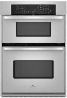 Whirlpool  RMC305PVS 30 Built in Microwave Combination Double Wall Oven Stainless Steel Kitchen & Dining
