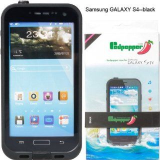 For Samsung Galaxy S4 Waterproof Superproof Dirtproof Snowproof Shockproof Case for Samsung Galaxy S4(Black) Cell Phones & Accessories