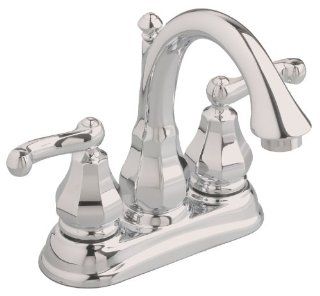American Standard 6028.201.295 Dazzle Double Handle Centerset Lavatory Faucet, Satin   Touch On Bathroom Sink Faucets  