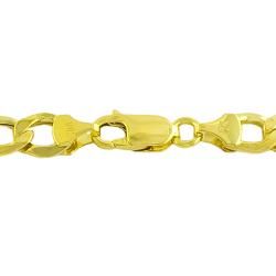 Fremada 10k Yellow Gold Figaro Necklace Fremada Gold Necklaces