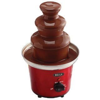 BELLA 13715 Chocolate Fountain Maker, Red Kitchen & Dining