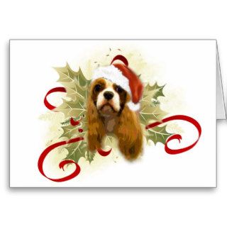 Cavalier King Charles Spaniel Christmas Cards