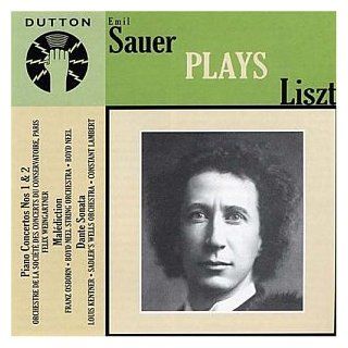 Emil Sauer Plays Liszt Music