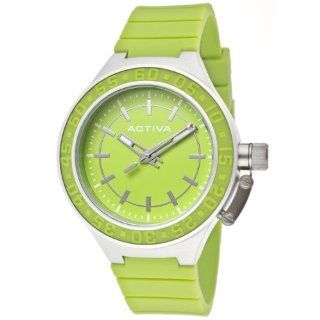 Activa By Invicta Women's AA301 005 Green Dial Green Polyurethane Watch at  Women's Watch store.