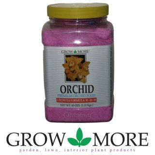 Grow More Premium Orchid Fertilizer Grow   3 Pounds  Patio, Lawn & Garden