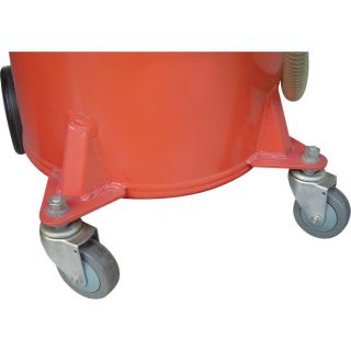 Wel-Bilt Oil Drain with Casters — 20 Gallons  Low Profile