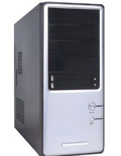 iMicro 400W ATX Mid Tower Case CA IMJ303P (Black/Silver) Electronics
