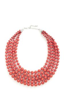 You Bijou Necklace in Strawberry  Mod Retro Vintage Necklaces