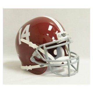 Alabama Crimson Tide Schutt Official Mini Helmet  Sports Related Collectible Mini Helmets  Sports & Outdoors