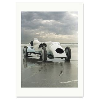 'babs' land speed record car print by watermark