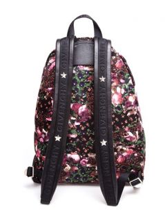 Givenchy Abstract Floral Backpack   O'