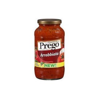 Prego Arrabbiata Sauce, 100% Natural Italian, 24 oz (Pack of 12)  Grocery & Gourmet Food