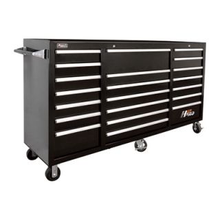 Homak H2PRO 72in., 21-Drawer Rolling Tool Cabinet — 72 1/8in.W x 22 7/8in.D x 46 3/4in.H, Model# BK04021720  Tool Chests