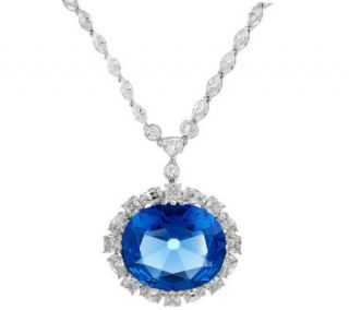 Smithsonian Simulated Hope Diamond Limited Edition Necklace —