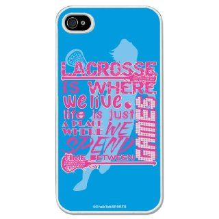 Lacrosse Is Where We Live iPhone Case (iPhone 4/4S) Cell Phones & Accessories