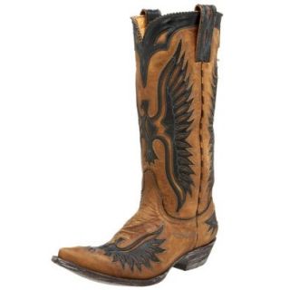 Old Gringo Women's L105 66 Elvis Stitched Cowboy Boot,Black,7 M US Shoes