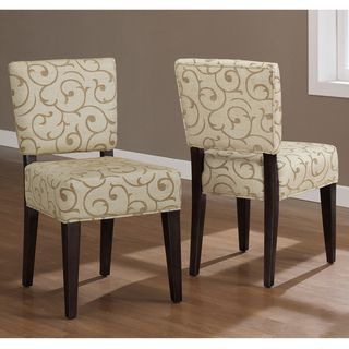 Savannah Damask Dining Chairs (Set of 2) Dining Chairs